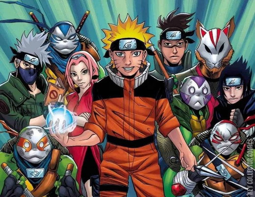 Teenage Mutant Ninja Turtles / Naruto
