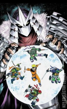 Variant Cover for Teenage Mutant Ninja Turtles / Naruto #1