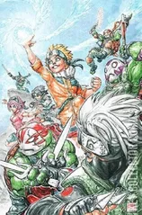 Variant Cover for Teenage Mutant Ninja Turtles / Naruto #1