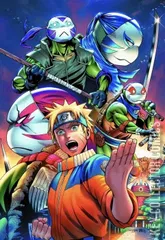 Variant Cover for Teenage Mutant Ninja Turtles / Naruto #1