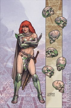 Variant Cover for Red Sonja: Death and the Devil #4