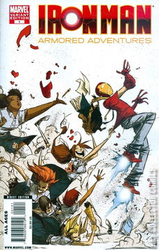 Variant Cover for Iron Man: Armored Adventures #1