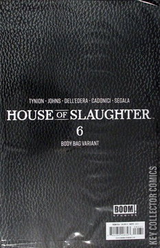 Variant Cover for House of Slaughter #6