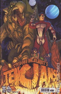 Variant Cover for Stephen Colbert's Tek Jansen #3