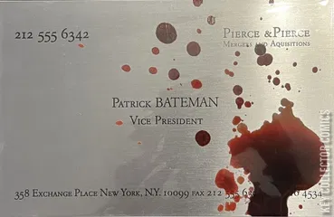 Variant Cover for American Psycho #1