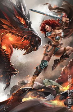 Variant Cover for Red Sonja #16