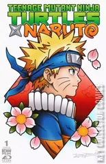 Variant Cover for Teenage Mutant Ninja Turtles / Naruto #1