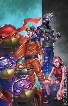 Variant Cover for Teenage Mutant Ninja Turtles / Naruto #1