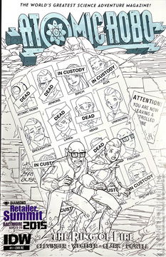 Variant Cover for Atomic Robo: The Ring of Fire #1