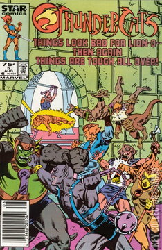 Variant Cover for Thundercats #5