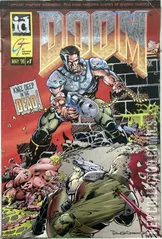 Variant Cover for Doom: Knee Deep In The Dead #1