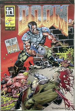 Variant Cover for Doom: Knee Deep In The Dead #1