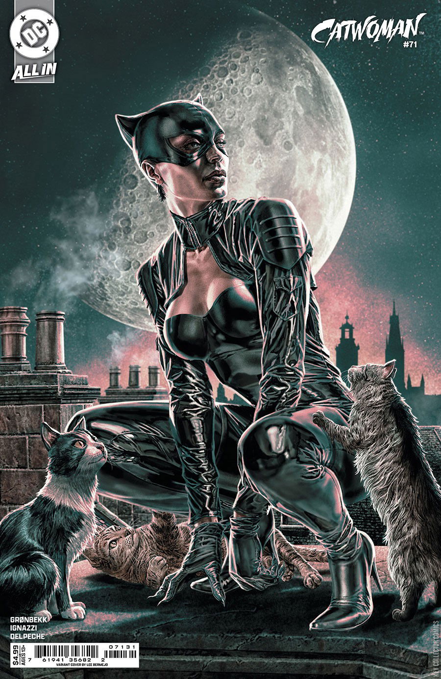 Variant Cover for Catwoman #71
