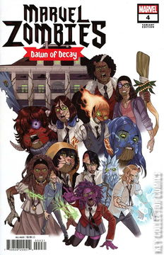 Variant Cover for Marvel Zombies: Dawn of Decay #4