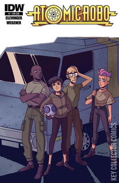 Variant Cover for Atomic Robo: The Ring of Fire #1