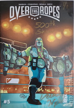 Variant Cover for Over The Ropes #5