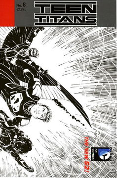 Variant Cover for Teen Titans #8