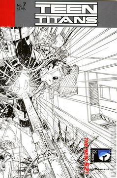 Variant Cover for Teen Titans #7