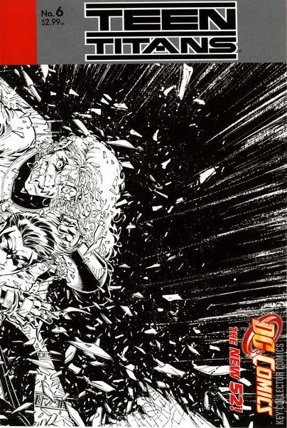 Variant Cover for Teen Titans #6