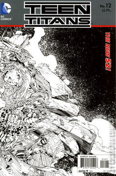 Variant Cover for Teen Titans #12