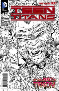Variant Cover for Teen Titans #22