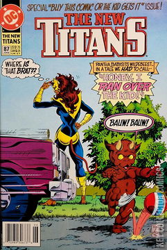 Variant Cover for New Titans, The #87