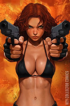 Variant Cover for Heat Seeker: Combustion - A Gun Honey Series #3