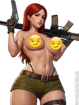 Variant Cover for Heat Seeker: Combustion - A Gun Honey Series #1