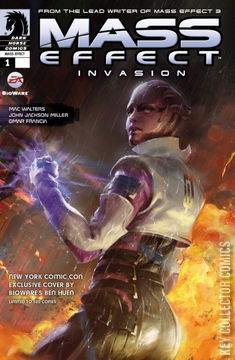 Variant Cover for Mass Effect: Invasion #1