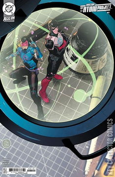 Variant Cover for Justice League: The Atom Project #1