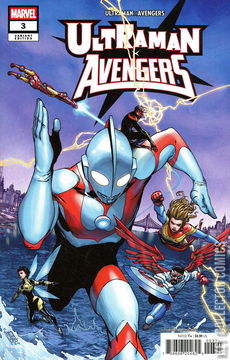 Variant Cover for Ultraman x Avengers #3