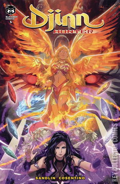 Variant Cover for Djinn Hunter #5