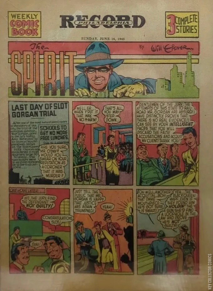 Spirit Section, The #3 (6-14-40) Published June 1940