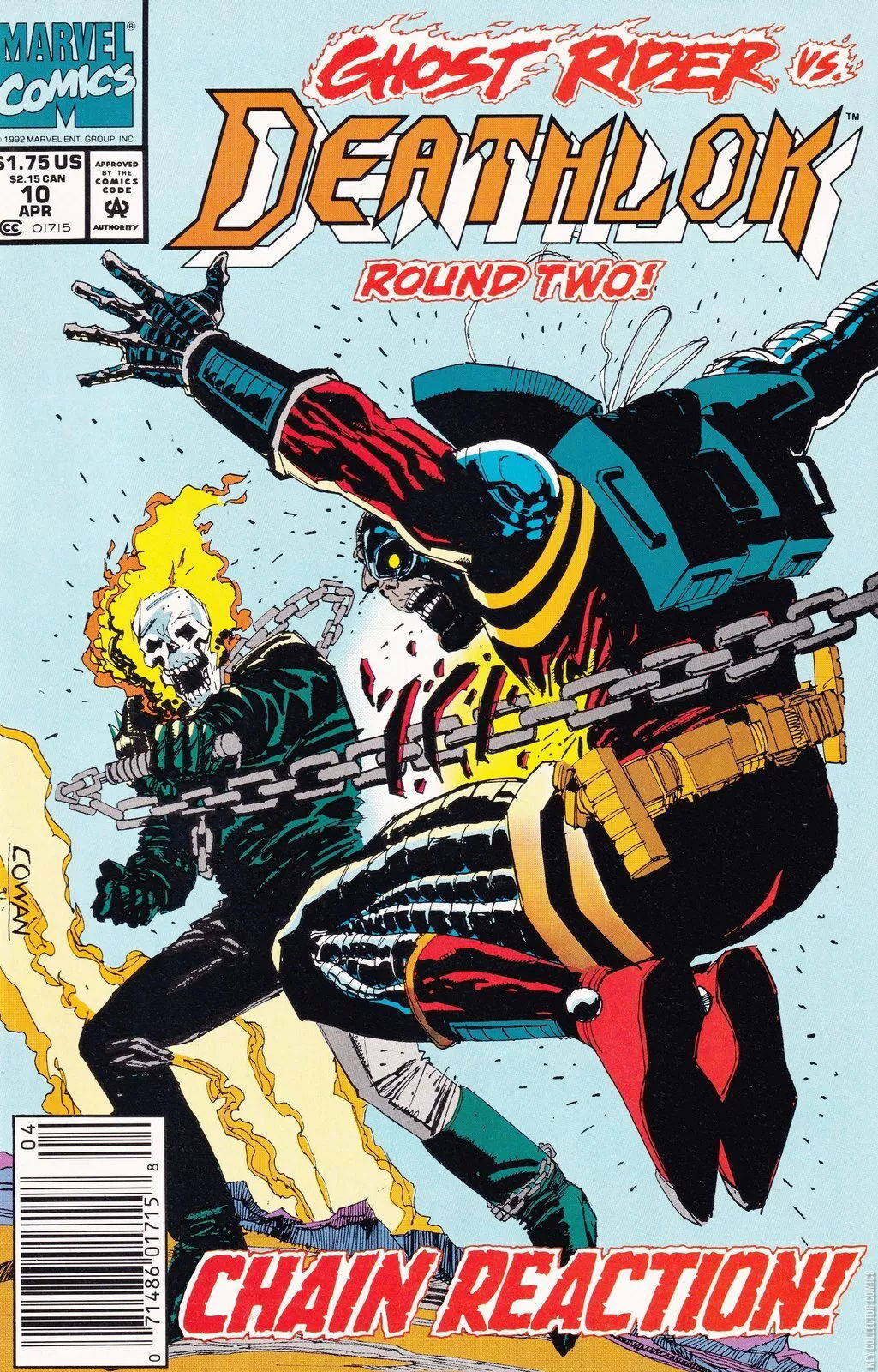 Variant Cover for Deathlok #10