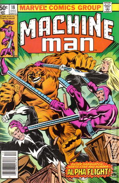 Variant Cover for Machine Man #18