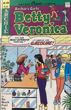 Variant Cover for Archie's Girls: Betty and Veronica #289