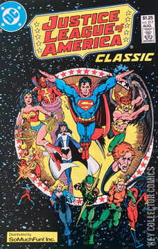 Variant Cover for Justice League of America #217