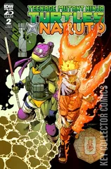 Cover for Teenage Mutant Ninja Turtles / Naruto #2