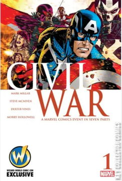 Variant Cover for Civil War #1