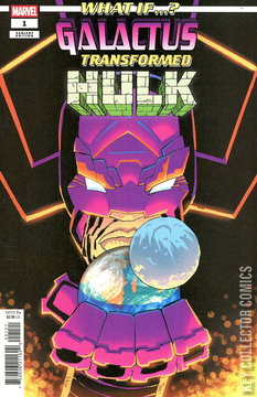 Variant Cover for What If? Galactus Transformed The Incredible Hulk #1