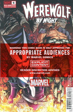Variant Cover for Werewolf By Night: Red Band #6