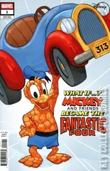 Variant Cover for What If?...Mickey and Friends Became the Fantastic Four #1