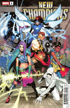 Variant Cover for New Champions #1