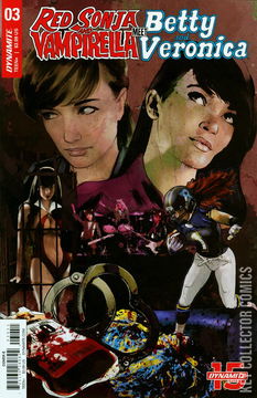 Variant Cover for Red Sonja and Vampirella Meet Betty and Veronica #3