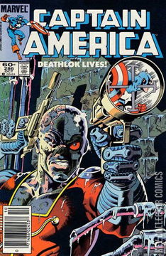 Variant Cover for Captain America #286