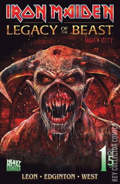 Variant Cover for Iron Maiden Legacy of the Beast #1