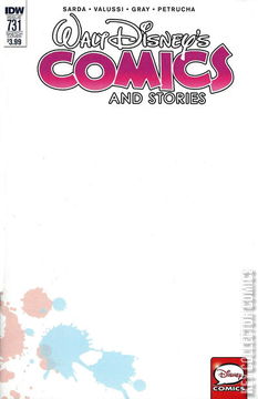 Variant Cover for Walt Disney's Comics and Stories #731