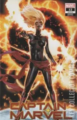 Variant Cover for Captain Marvel #12