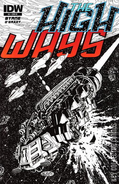 Variant Cover for The High Ways #4
