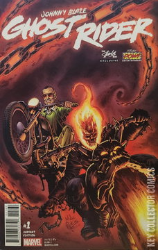 Variant Cover for Damnation: Johnny Blaze, Ghost Rider #1